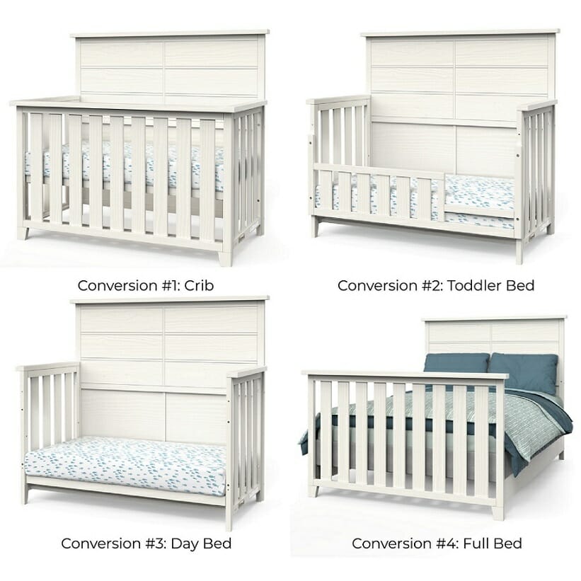 What is the easy difference between a crib and Convertible Crib